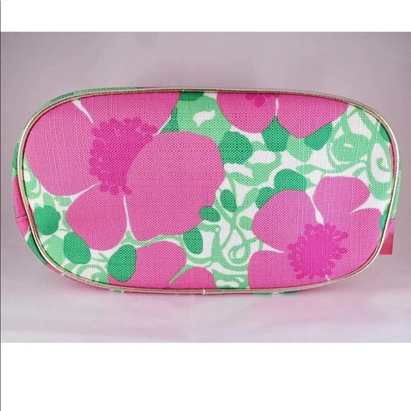 Estée Lauder flowers cosmetic makeup bag - Picture 4 of 9